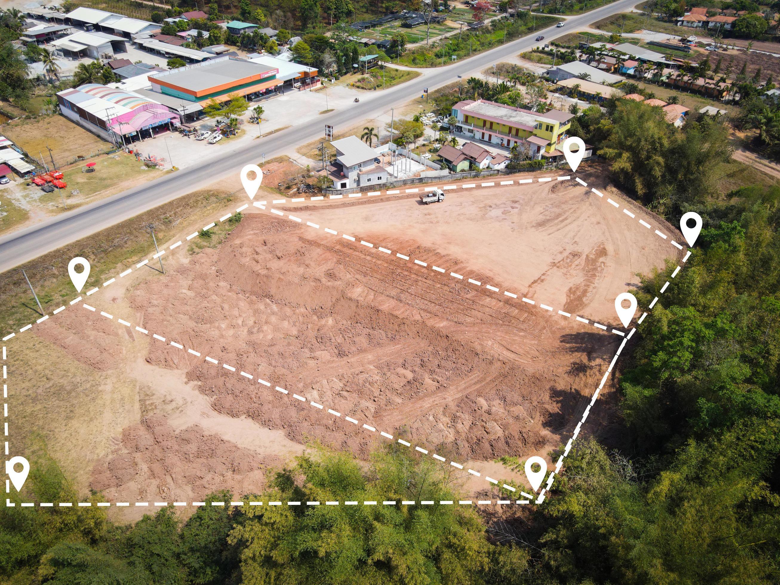 Real estate land plot